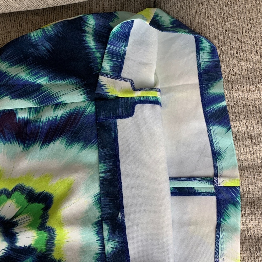 Sz 8 NEW French Connection Annisa Whisper Printed Mini Dress w pockets NWT $148 - Picture 15 of 17